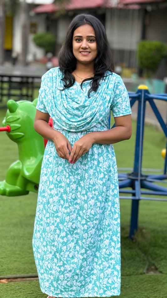 Zipless Maternity Shawl