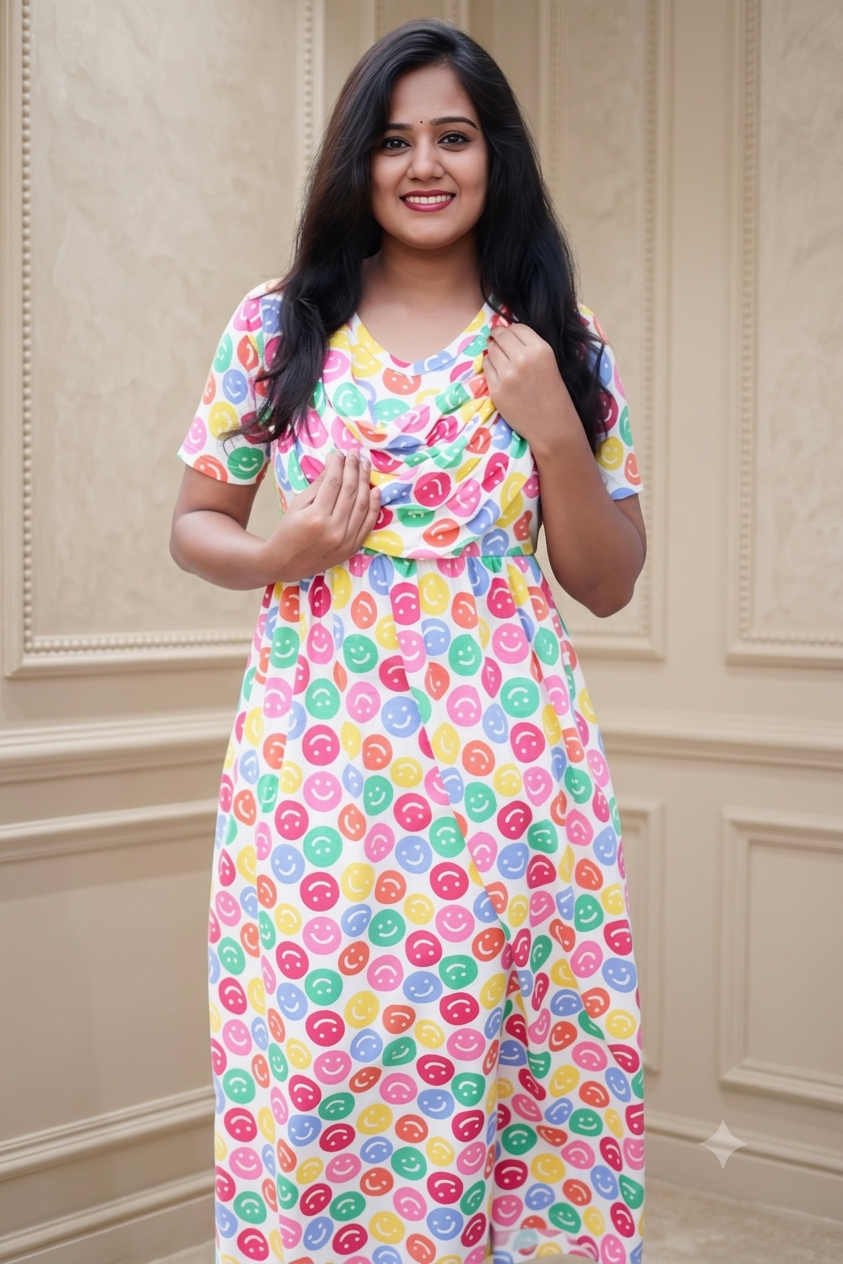 Smiley (Casual Loungewear Shawl)