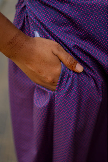 Amethyst (Zipless Maternity Shawl)