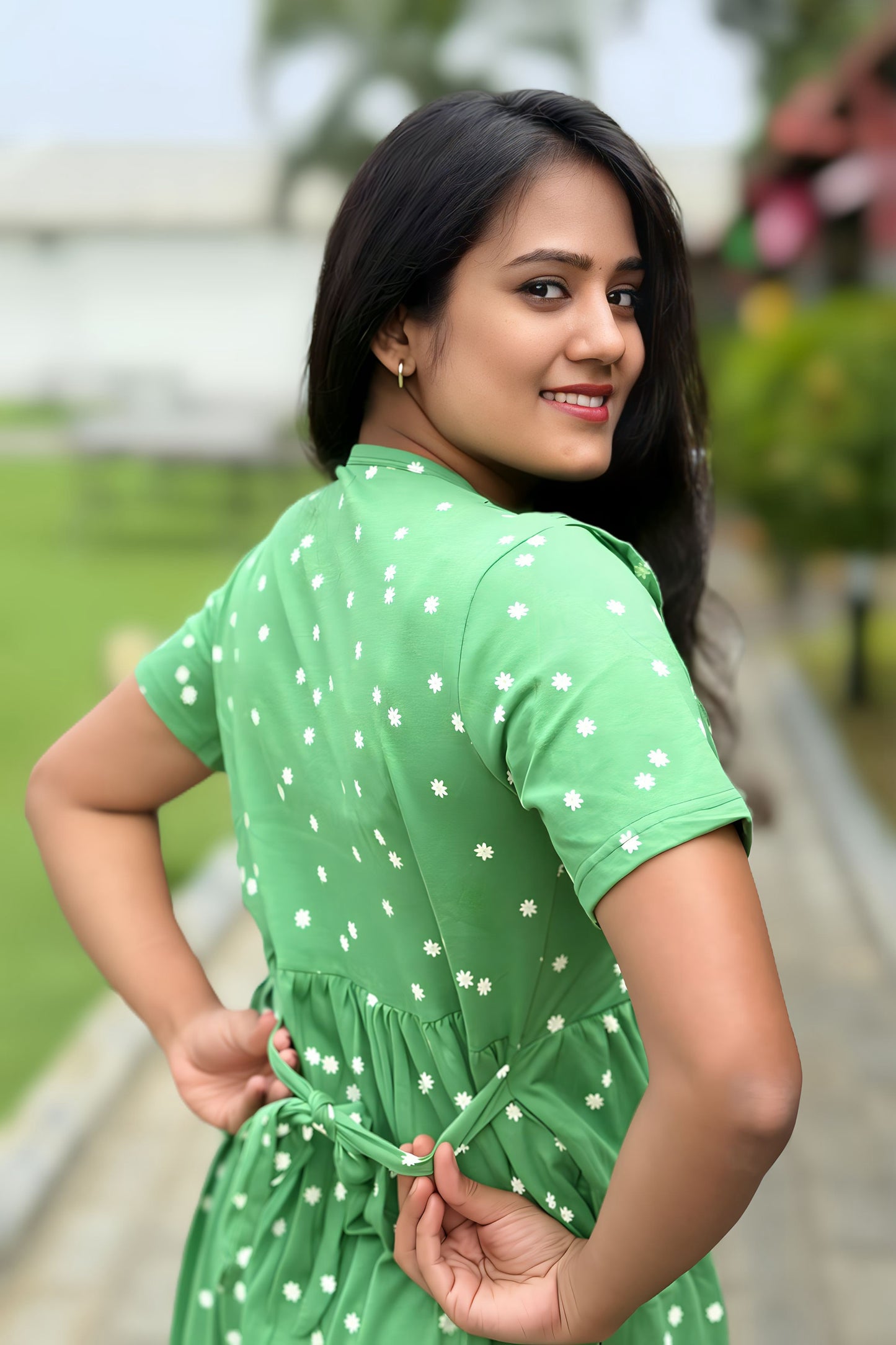 Go Green (Casual Loungewear Shawl)