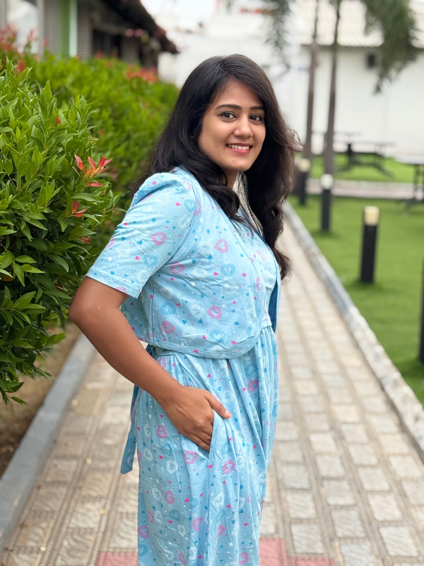 MATERNITY WITH COAT ( BLUEMORA )