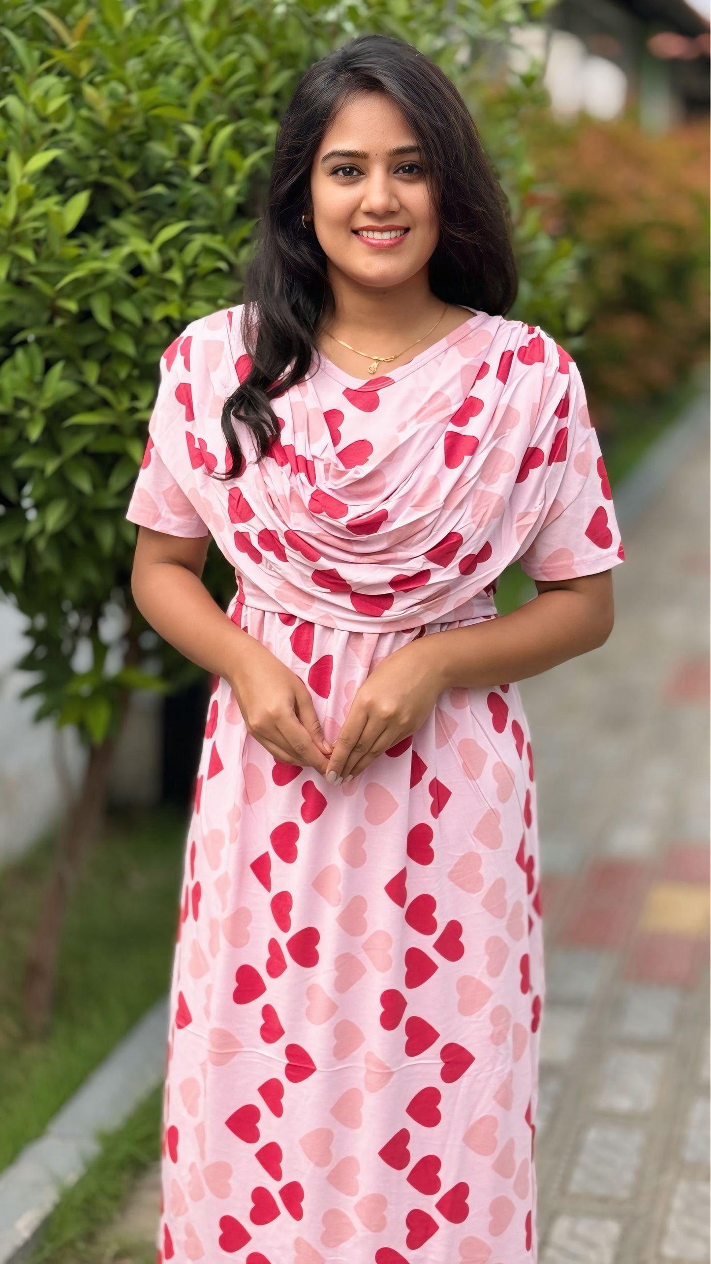 Heartelle (Zipless Maternity Shawl)