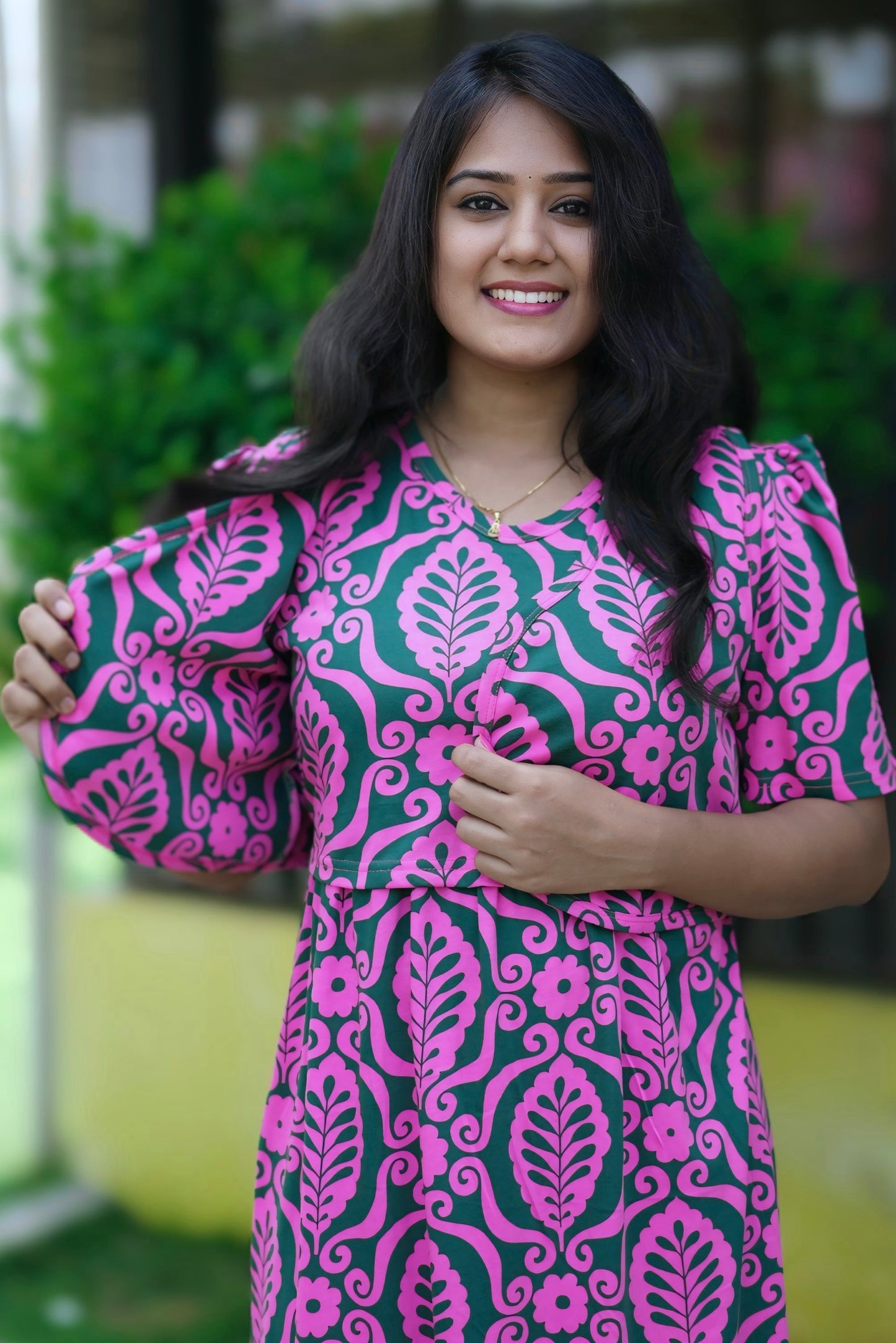 MATERNITY REMOVABLE COAT (PinkFable)