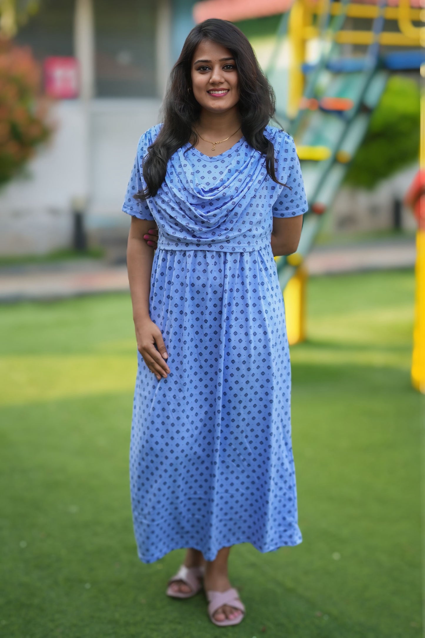 Latticea (Zipless Maternity Shawl)