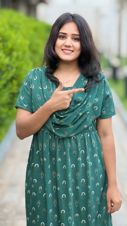 FRESH & FLAWLESS (Casual Loungewear Shawl)