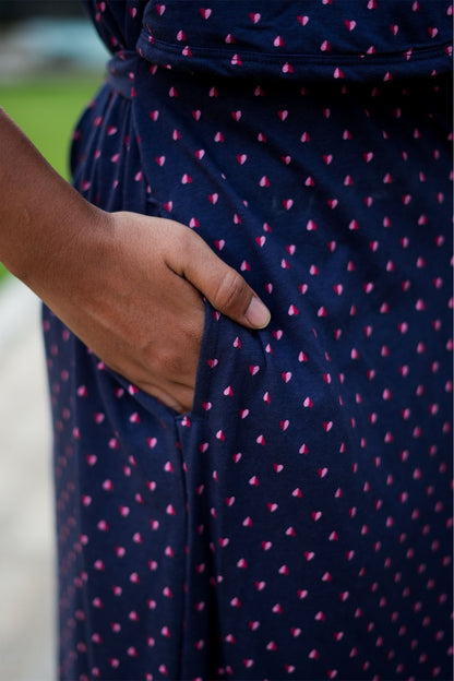 Casual Wear Attached Coat (Sweet Heartline)