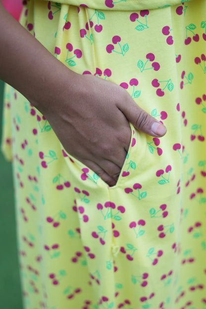 Lemon Luxe (CASUAL LOUNGEWEAR COAT)