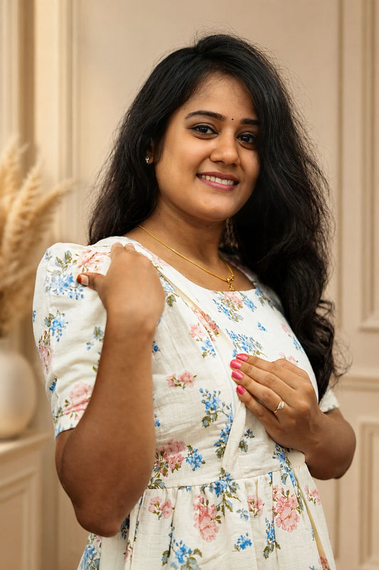 Muslin Cotton-Floral-esque