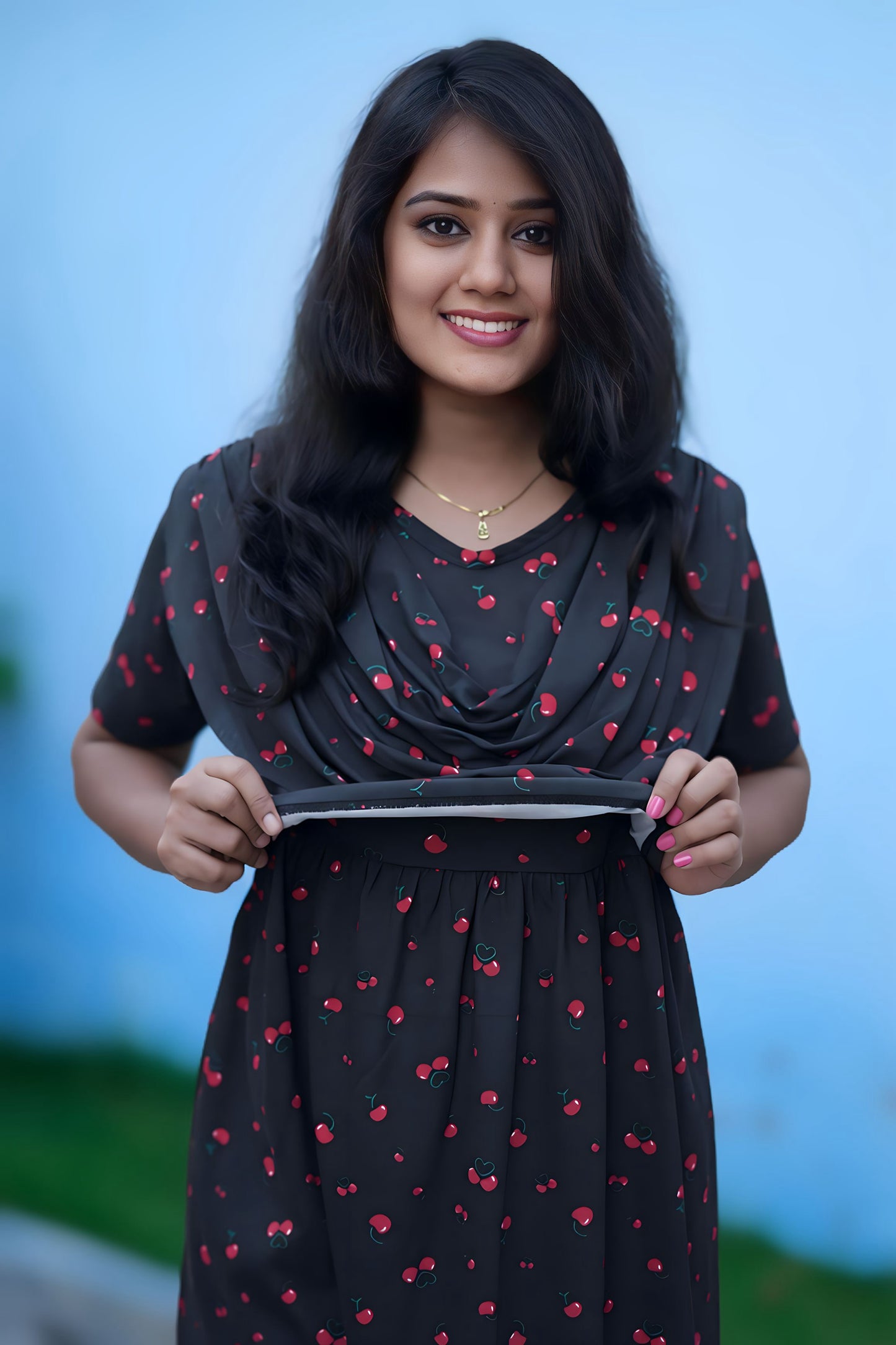 Cherique (Zipless Maternity Shawl)