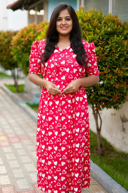 MATERNITY ATTACHED COAT (Heartful)