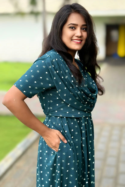 Femora (Zipless Maternity Shawl)