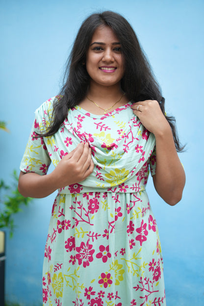 Carella (Zipless Maternity Shawl)