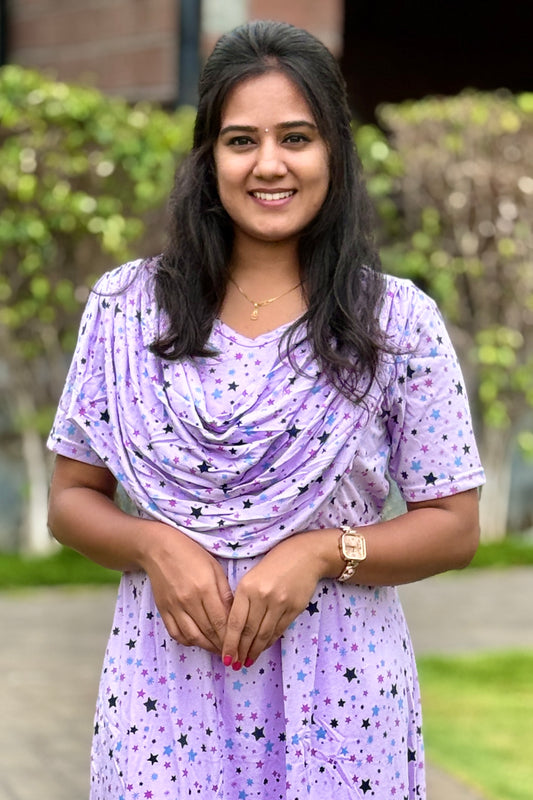 Zipless Maternity Shawl