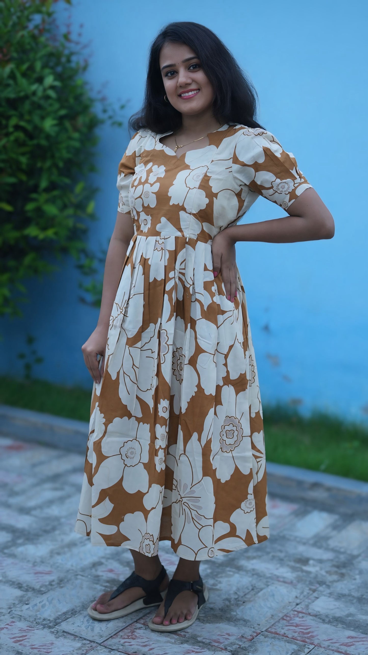 Maternity Cotton Kurti (Elegold)