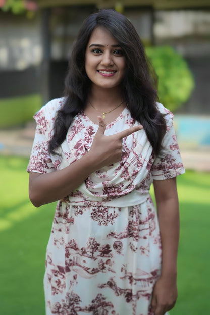 Obsidian (Zipless Maternity Shawl)