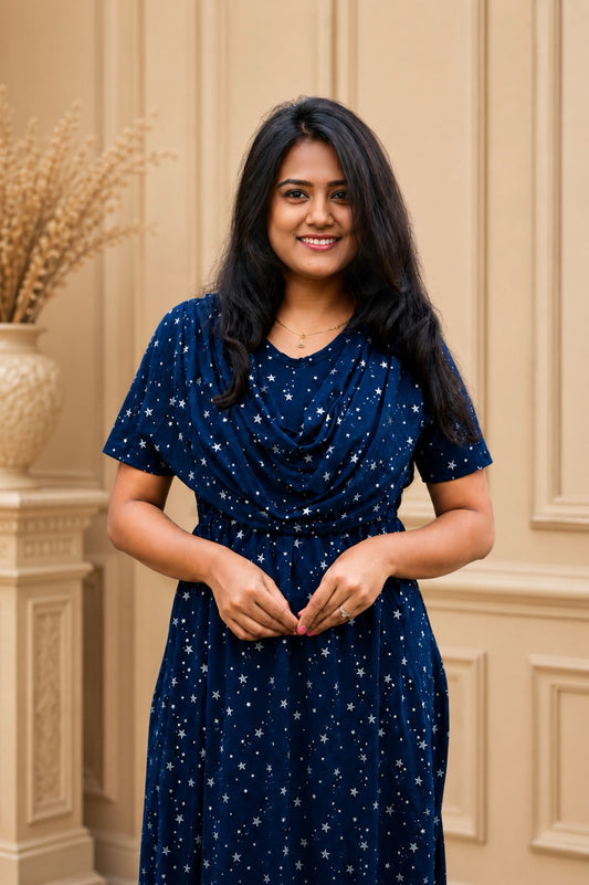 StaryNav (Casual Loungewear Shawl)