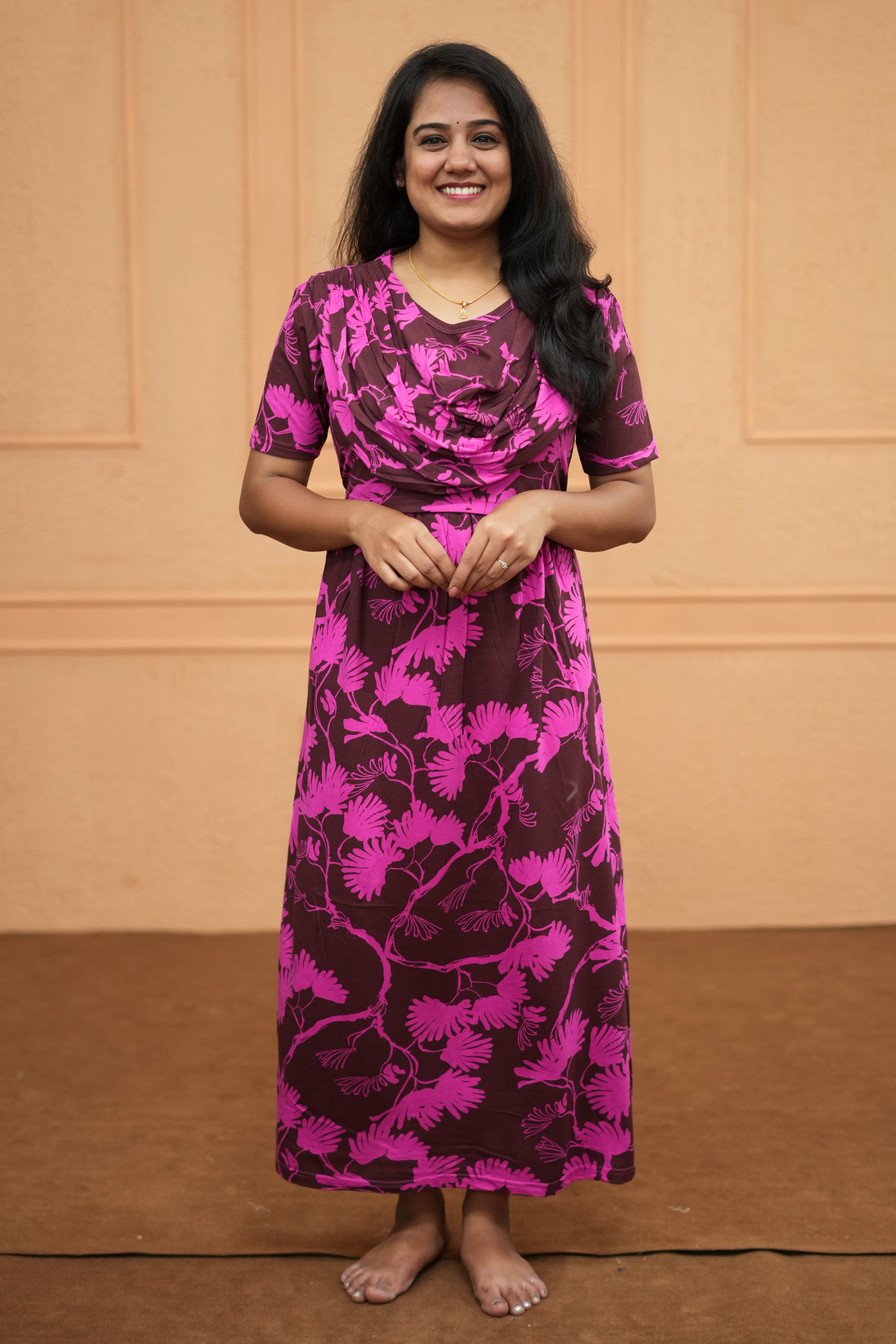 EVELYN (Zipless Maternity Shawl)