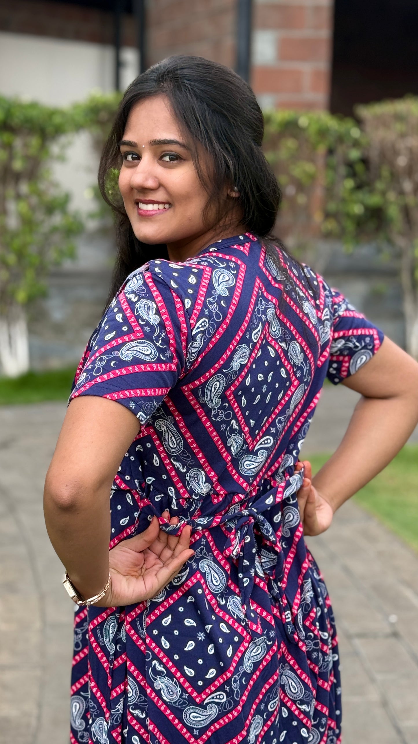 Navy Lati (Zipless Maternity)