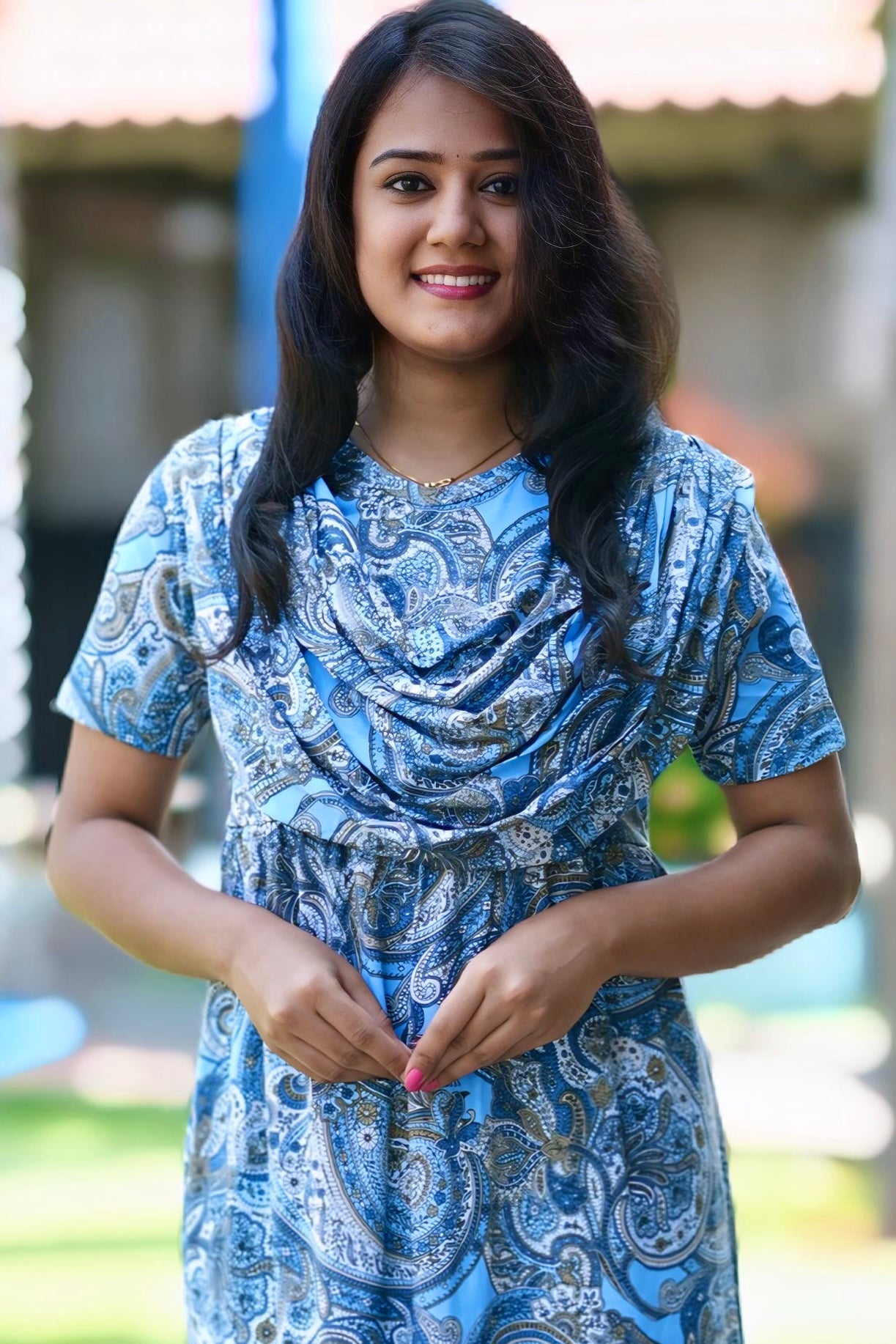 FrostFlora (Casual Loungewear Shawl)