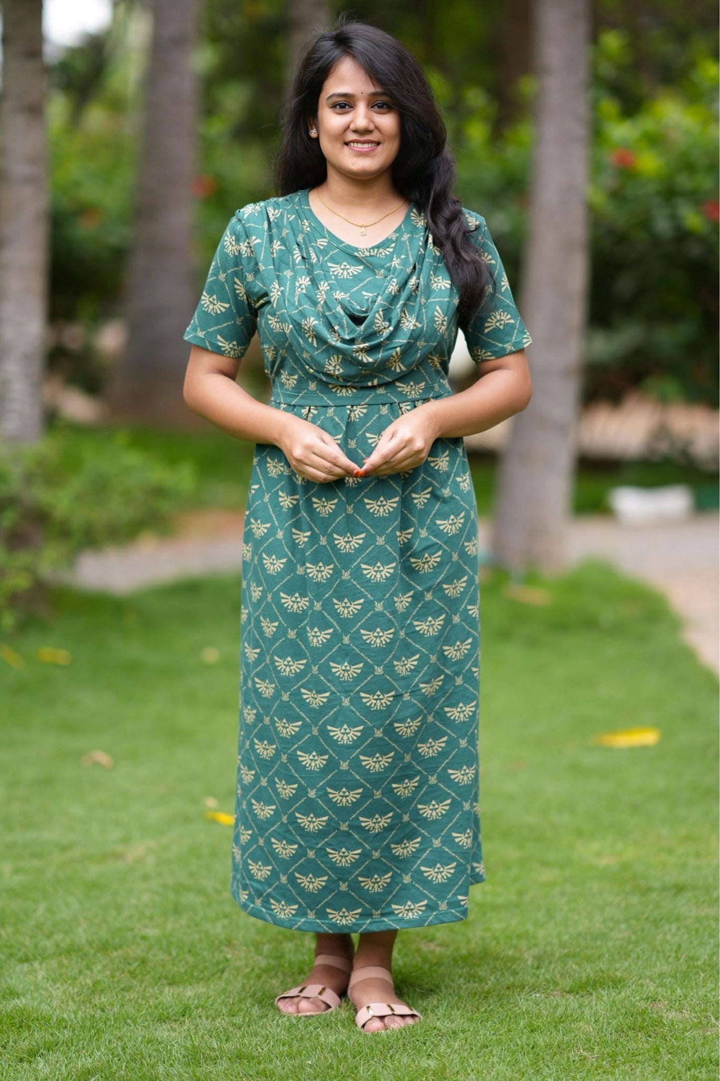 Galaxy Glow (Zipless Maternity Shawl)