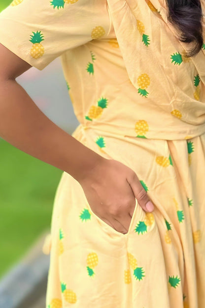 PineGlow (Zipless Maternity Shawl)