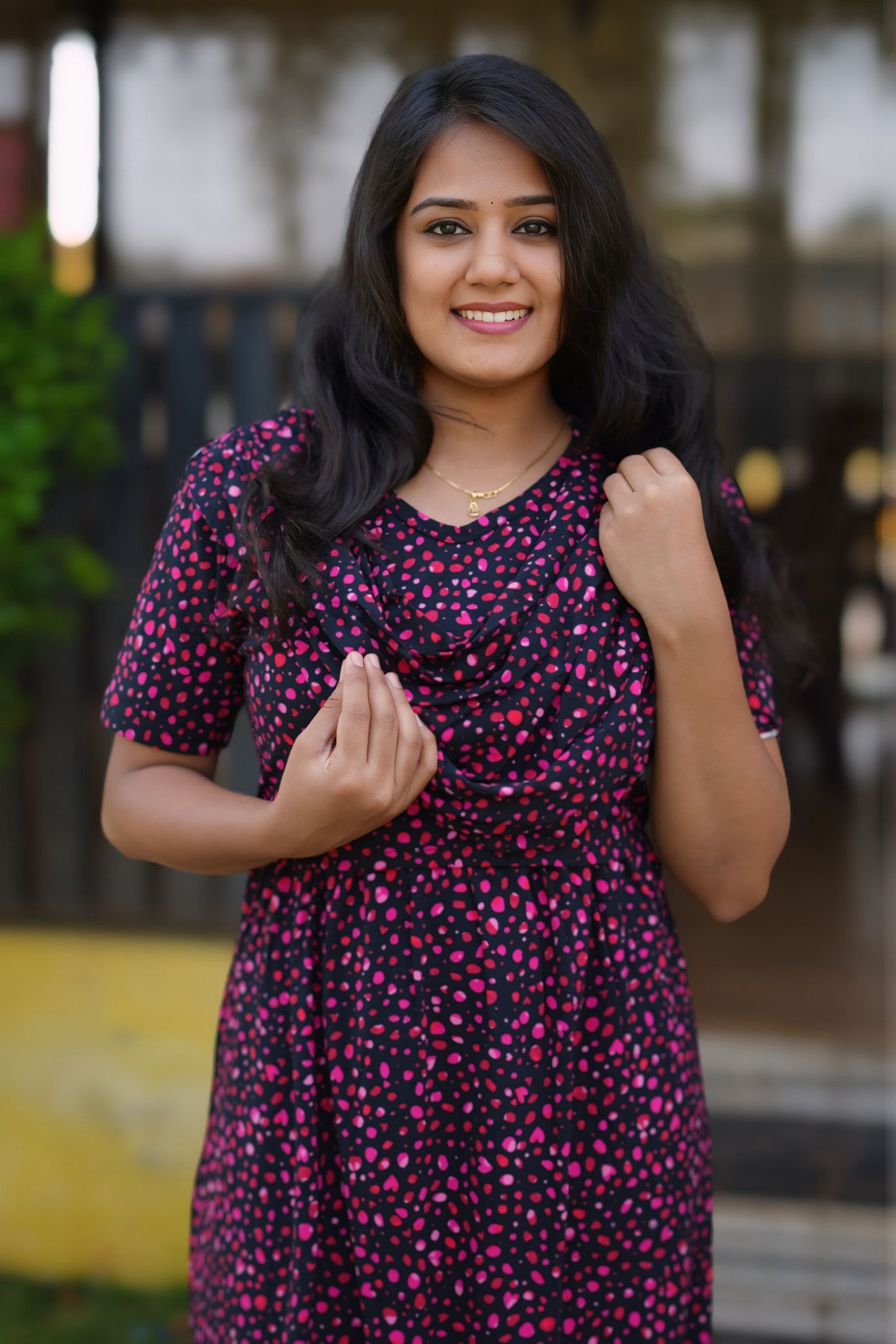 VivaDots (Zipless Maternity Shawl)