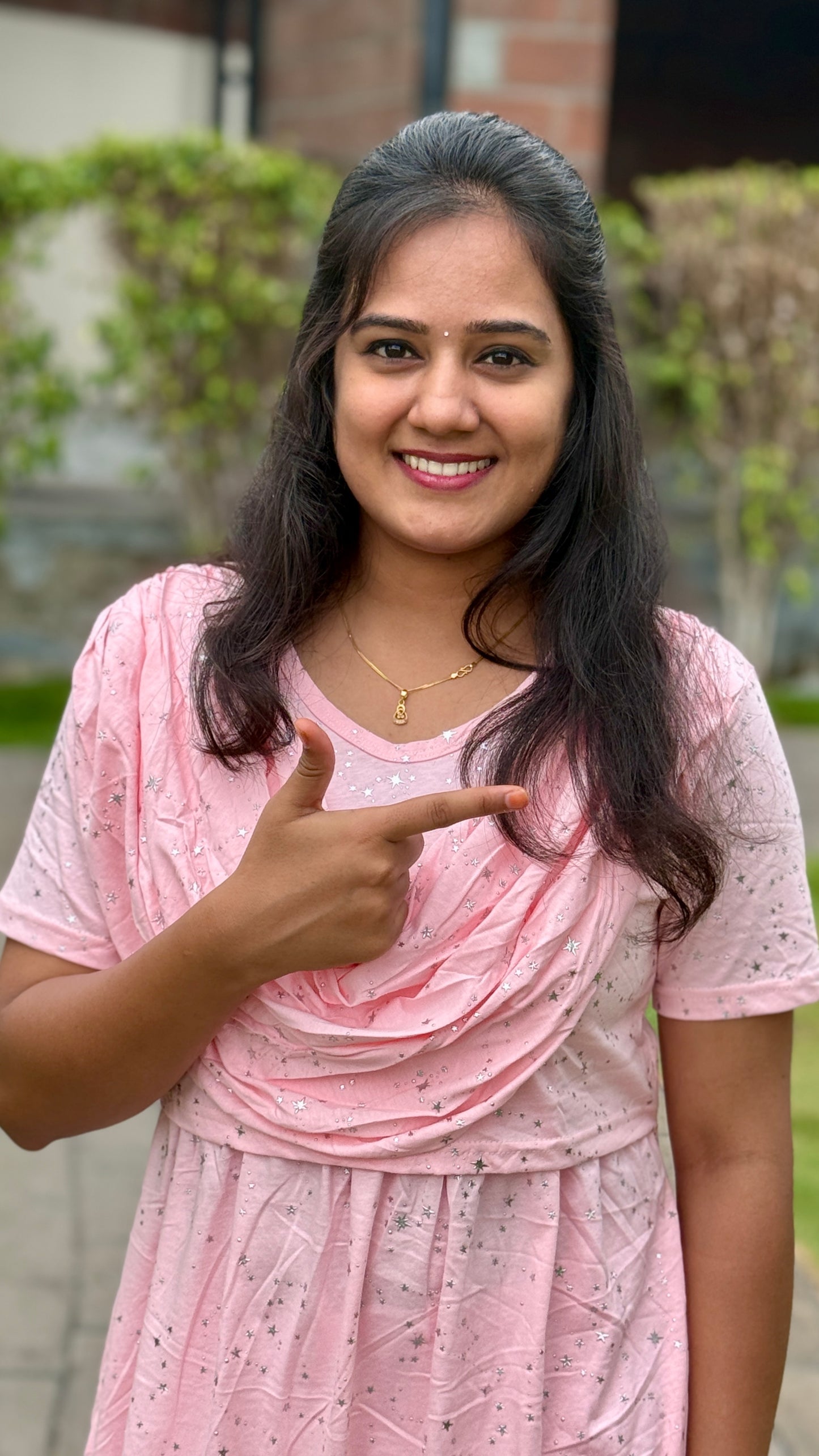 Silver Star Mild Pink (Zipless Maternity Shawl)