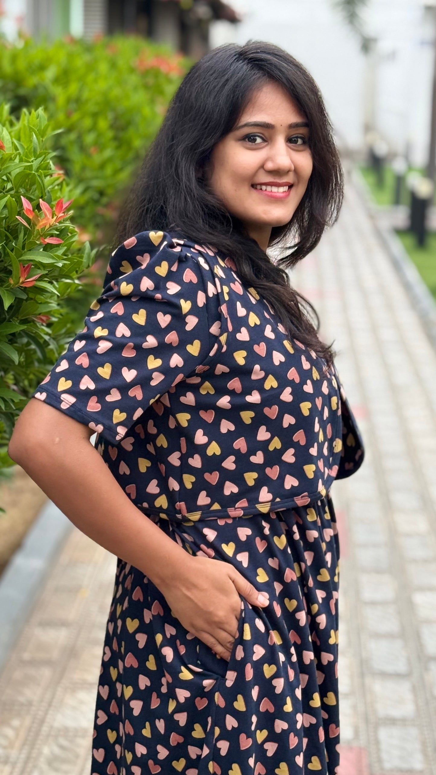 (MATERNITY WITH COAT ( HEARTIQUE )