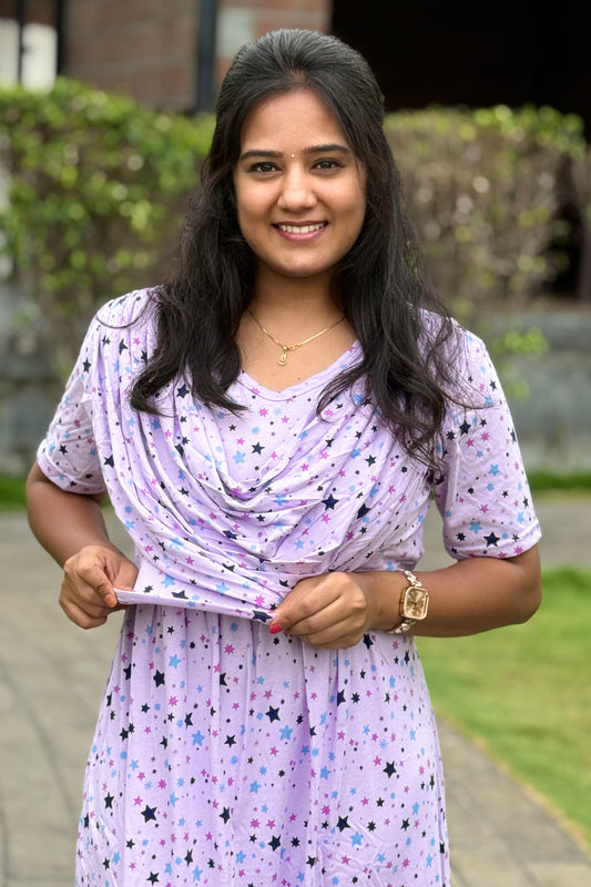 Zipless Maternity Shawl