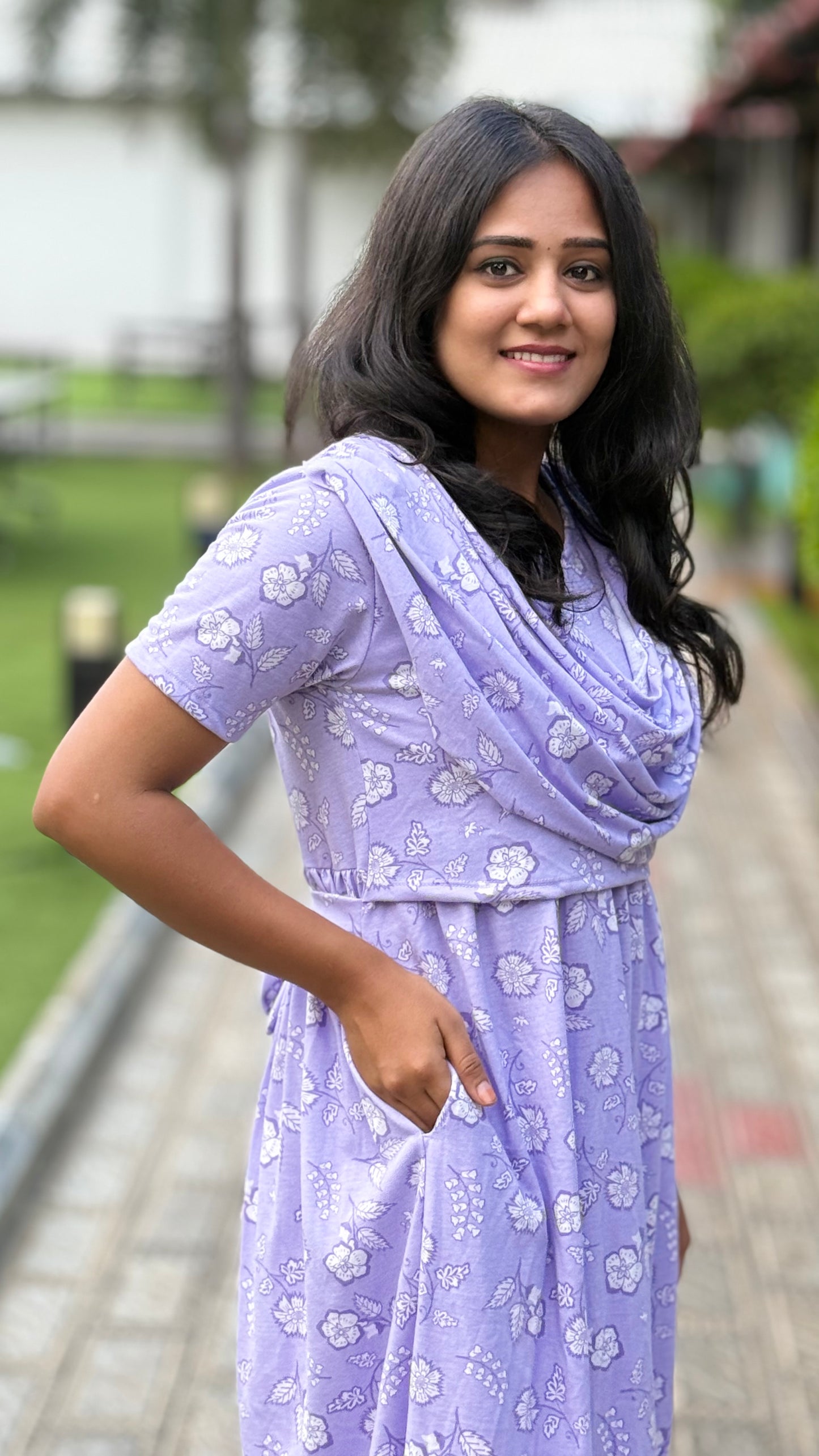 Zipless Maternity Shawl
