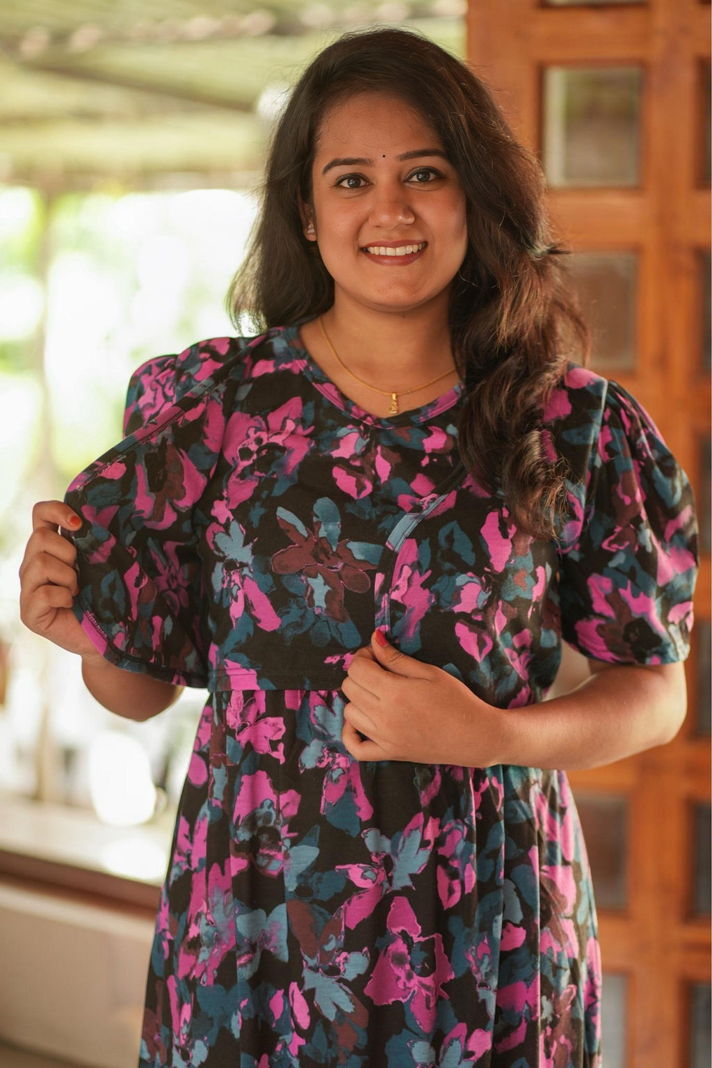 MATERNITY ATTACHED COAT (Petal Magic)
