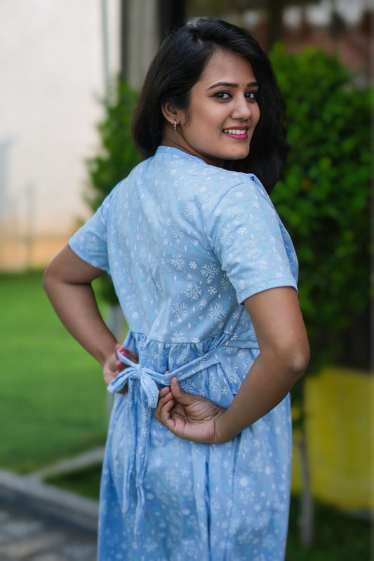 Glaciera (Zipless Maternity Shawl)