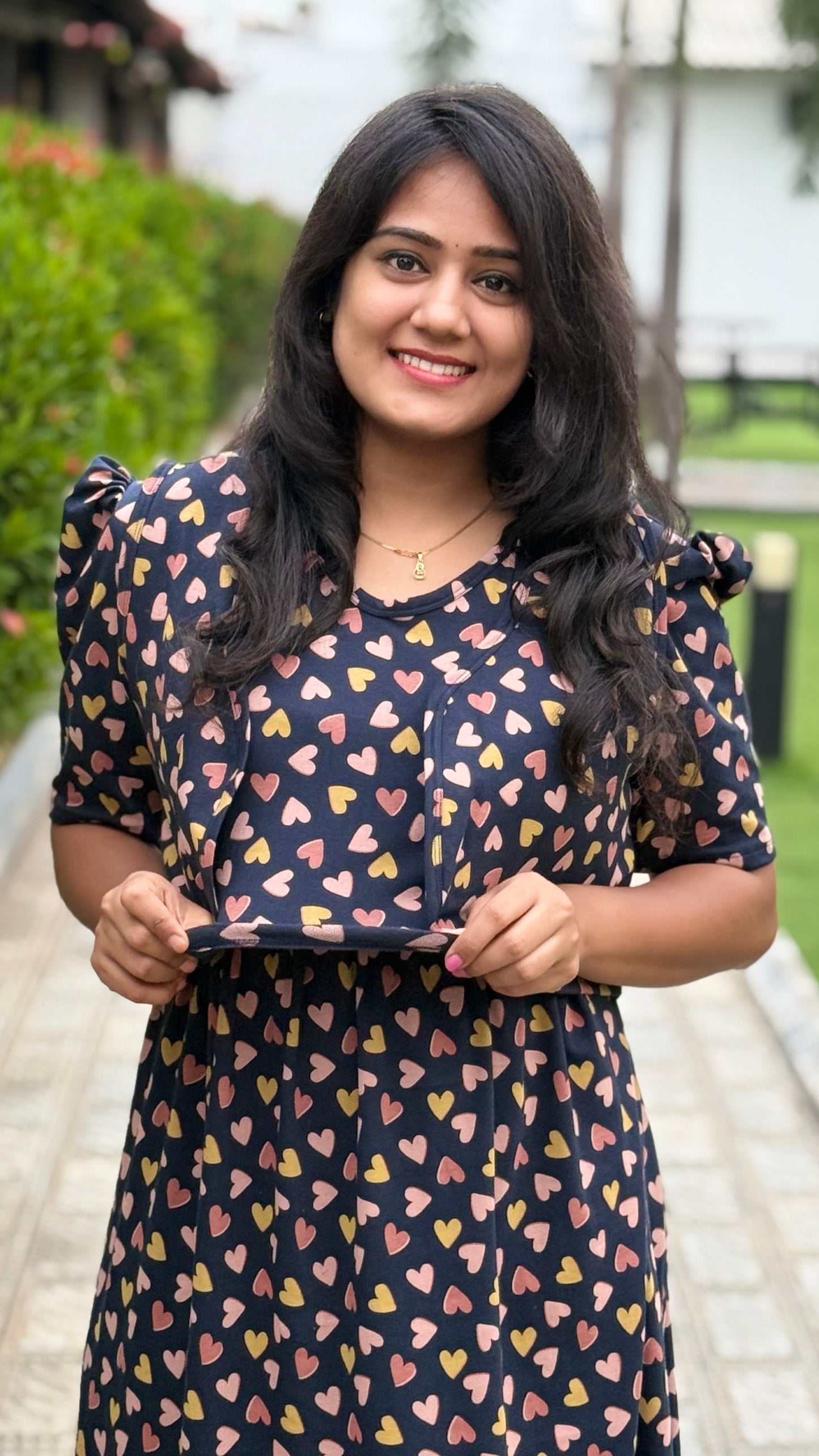 (MATERNITY WITH COAT ( HEARTIQUE )