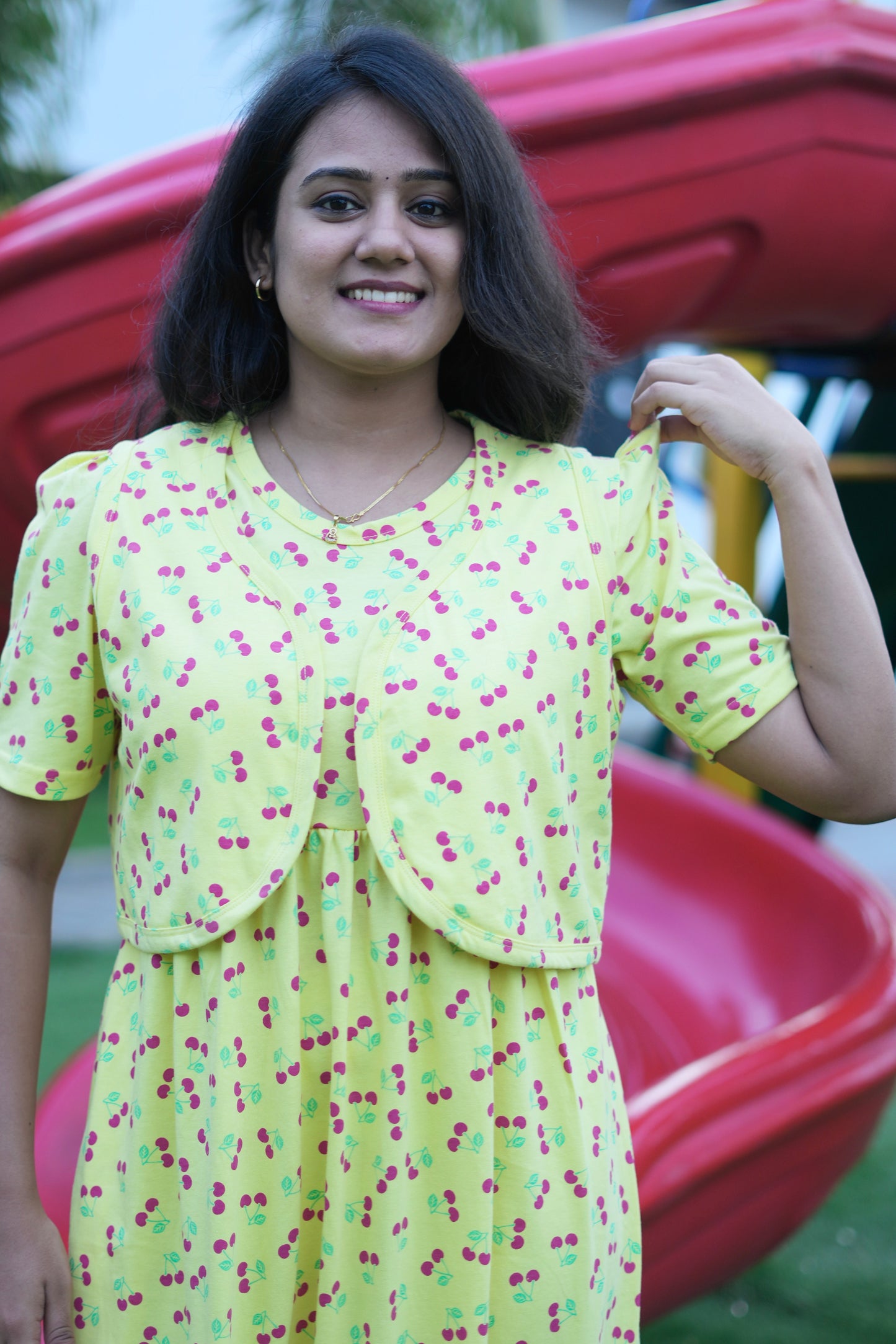 Lemon Luxe (CASUAL LOUNGEWEAR COAT)