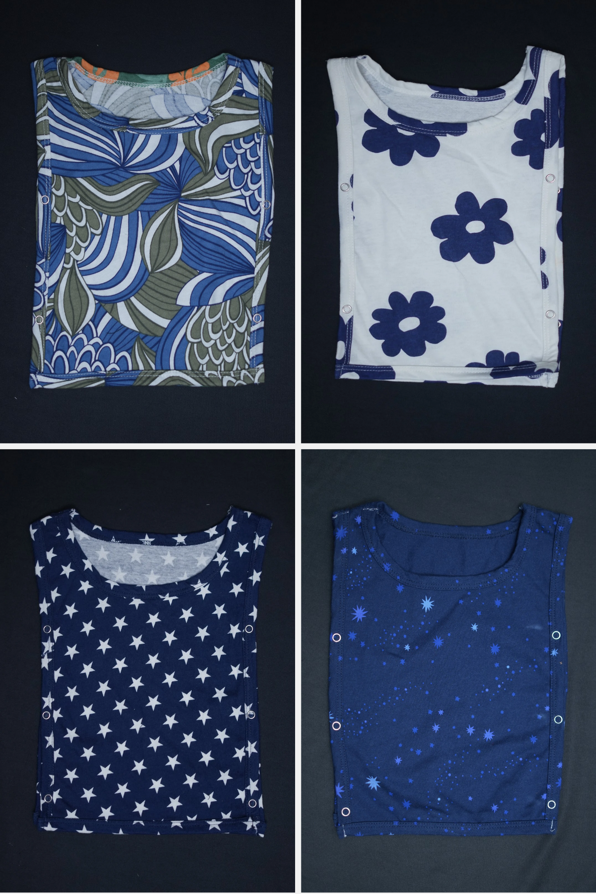 4Pc Side Button (0-3M)