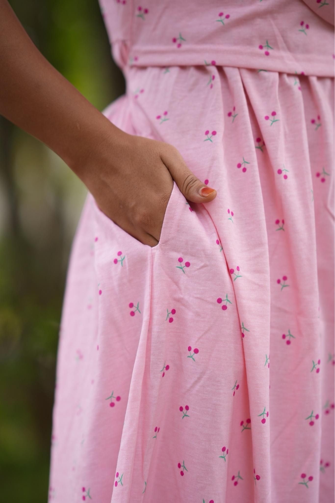 CherryPink (Zipless Maternity Shawl)