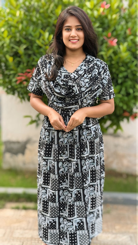 BlackÉlan (Non Maternity Shawl)