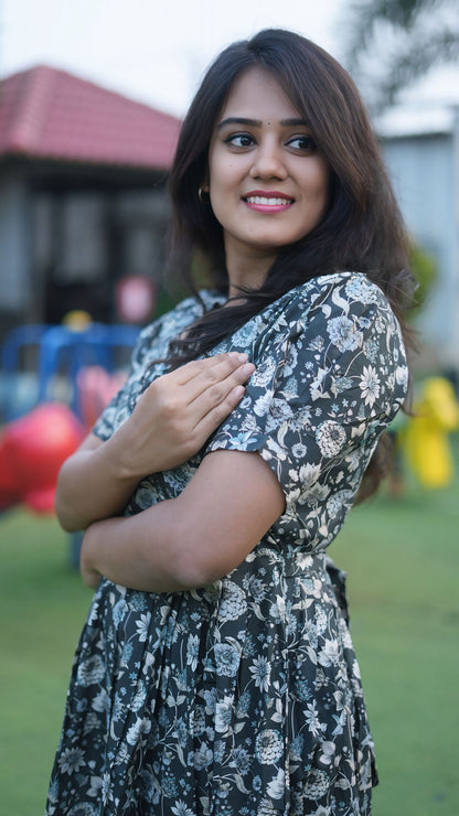 Maternity Cotton Kurti (BloomVanta)