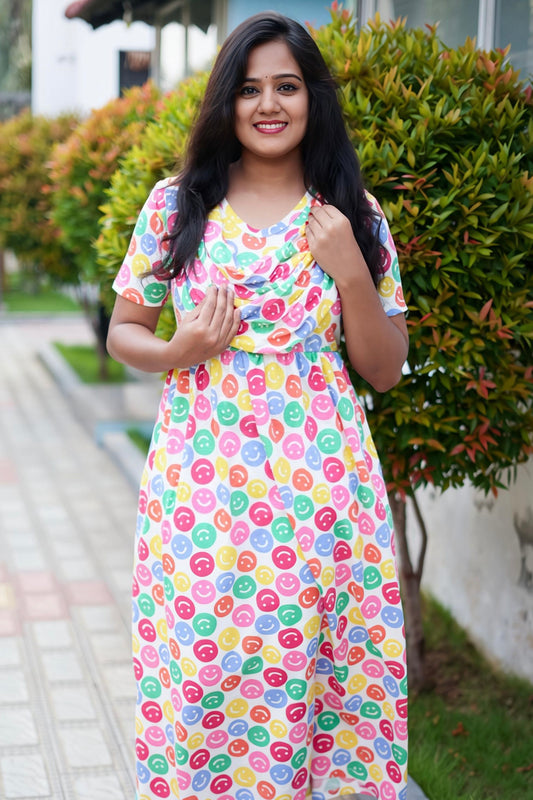 Smiley (Casual Loungewear Shawl)