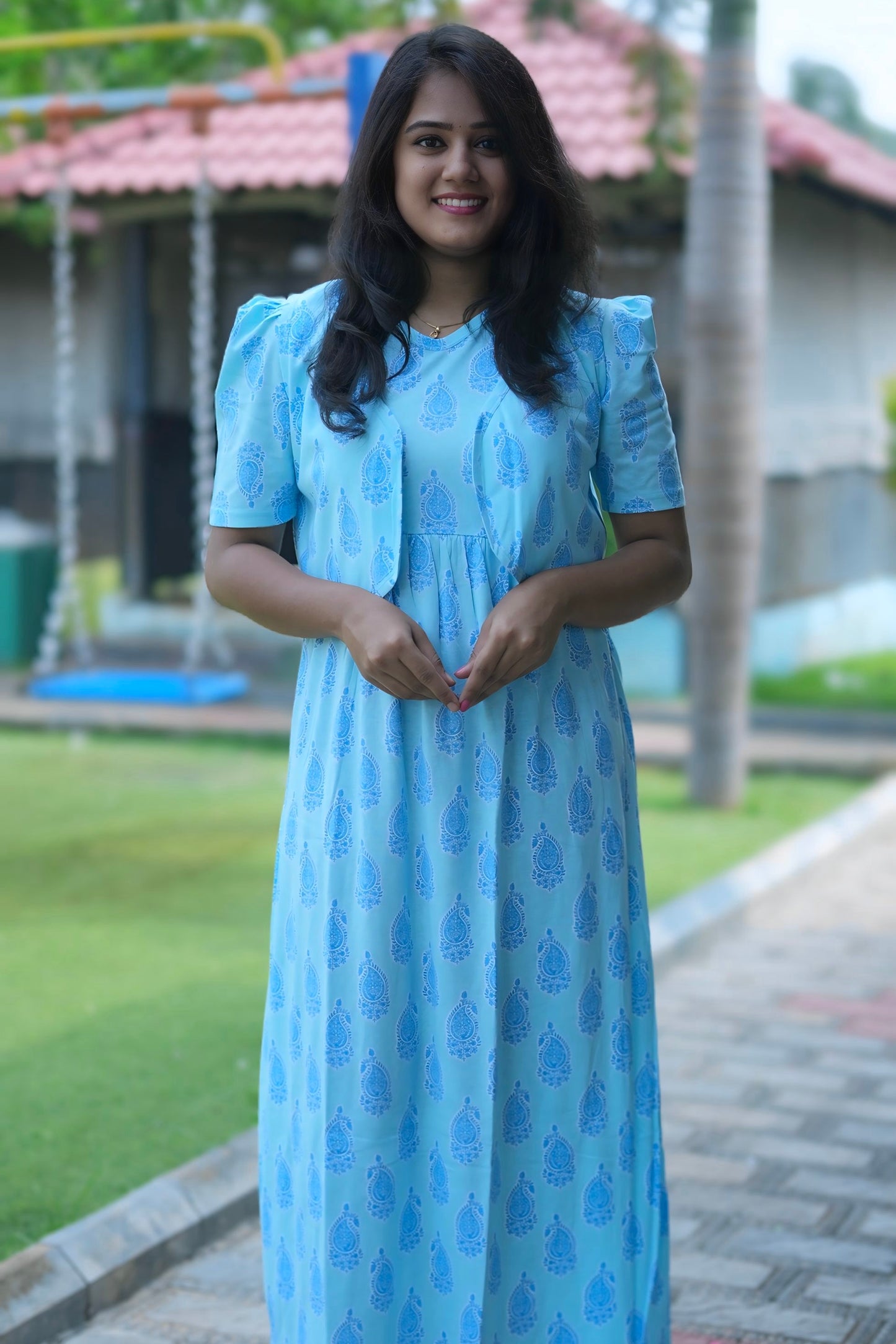 SkyBloom (CASUAL LOUNGEWEAR COAT)