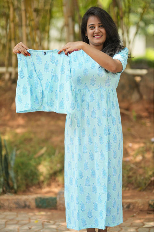 SkyBloom (CASUAL LOUNGEWEAR COAT)