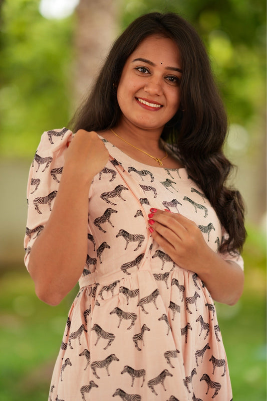 Muslin Cotton-Safari Blush