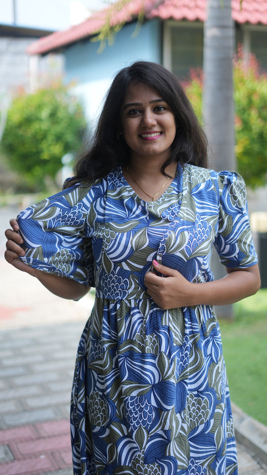 MATERNITY REMOVABLE COAT (BlueMystique)