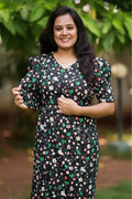 MATERNITY ATTACHED COAT (Petal Paradise)