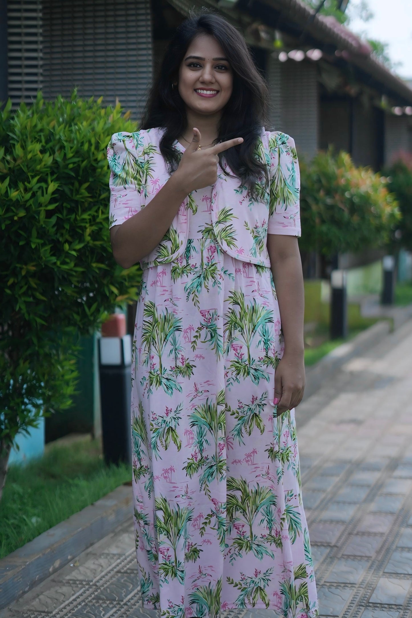 Pink Paradise (CASUAL LOUNGEWEAR COAT)