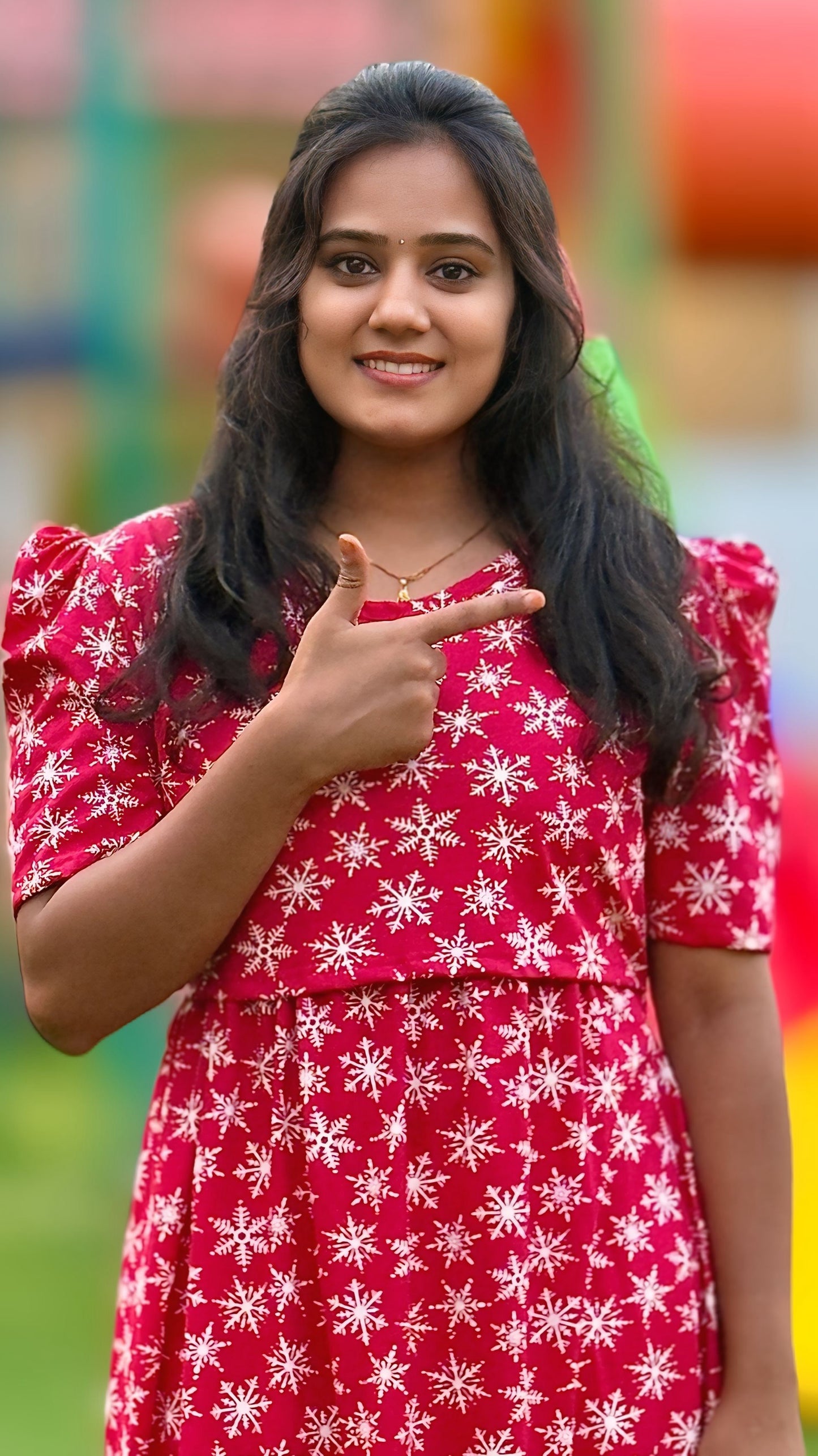 RED AURA (ZIPLESS MATERNITY)