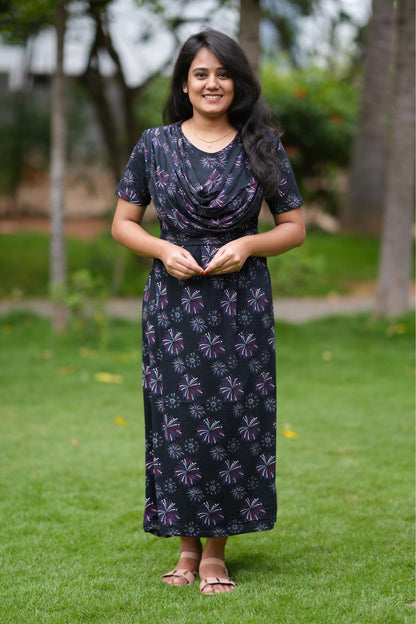 Galaxy Glow (Zipless Maternity Shawl)