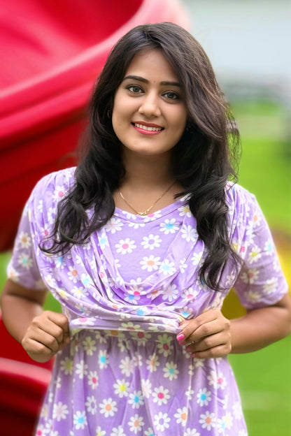 Zipless Maternity Shawl