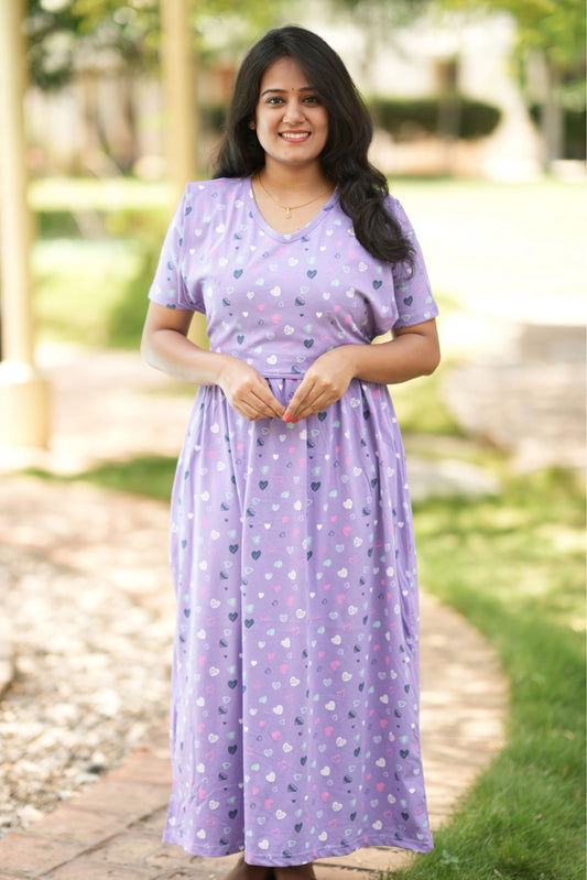 Pastel Hearts (Feeding Cover)