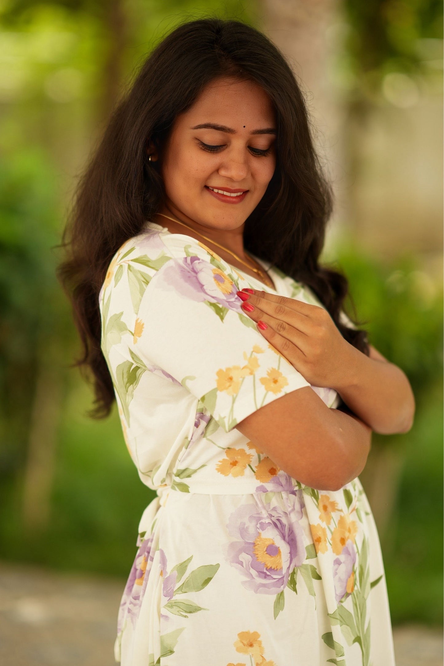 Pre Book - Lilac Garden (ZIPLESS MATERNITY)
